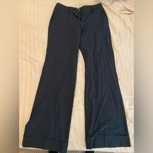 CAbi wide leg trousers pin stripe size 10